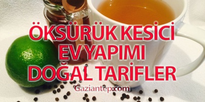 Öksürüğü Hemen Kesen Ev Yapımı Doğal Tarifler