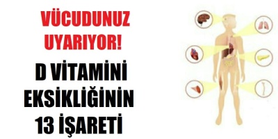 D Vitamin Eksikliğinin 13 İşareti