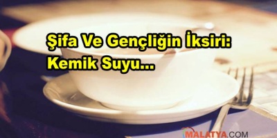 Şifa ve gençlik iksiri...