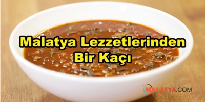 Malatya Lezzetlerinden Bir Kaçı