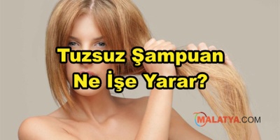 Tuzsuz Şampuan Ne İşe Yarar?