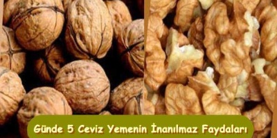 Cevizin İnanılmaz Faydaları