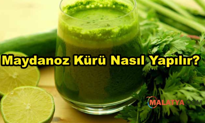 Maydanoz Kürü Nasıl Yapılır?