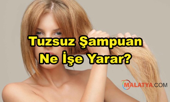 Tuzsuz Şampuan Ne İşe Yarar?