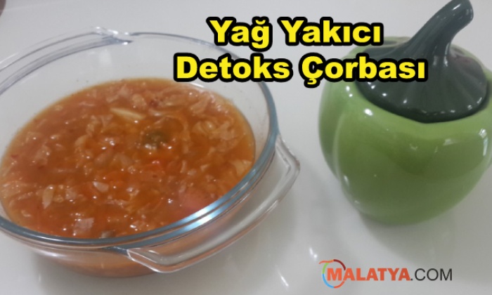 Yağ Yakan Detoks Çorbası Tarifi