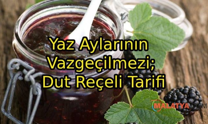 Yaz Aylarının Vazgeçilmezi; Dut Reçeli Tarifi