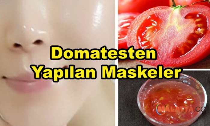 Domatesten Yapılan Maskeler