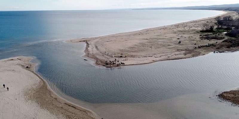 Longoz Ormanları'nda göller ile denizin buluşması görenleri büyülüyor