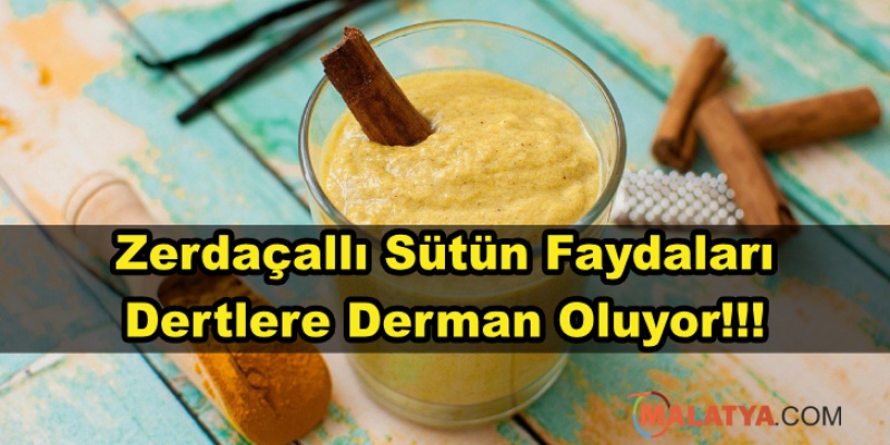 Zerdeçallı Süt Tarifi Ve Faydaları