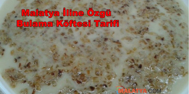 Bulama Köftesi Tarifi