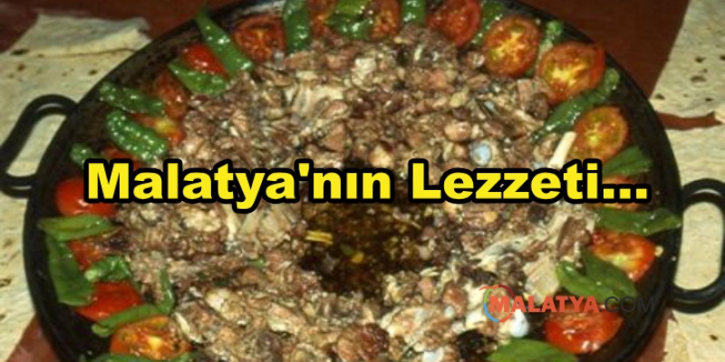 Malatya Yöresel Sac kavurma