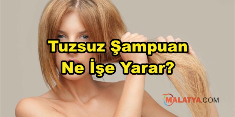 Tuzsuz Şampuan Ne İşe Yarar?
